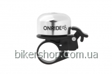Дзвоник ONRIDE Tone хомут 22.2 мм сріблястий