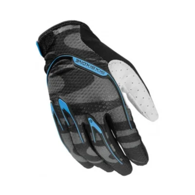 Рукавички sixsixone recon glove camber black cyan