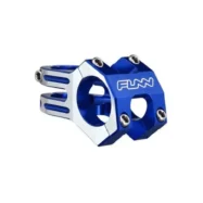 Vinos funn funnduro stem o35 full cnc, 0° rise, steer 1 1 8 blue w cnc lining 45mm o35mm