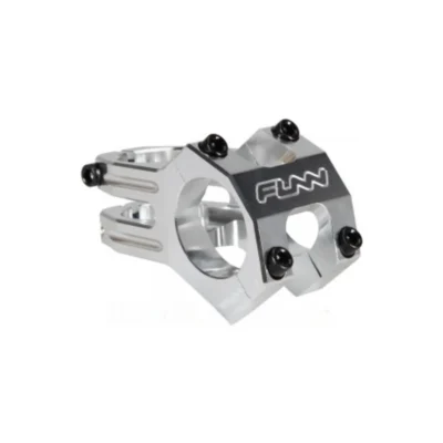 Vinos funn funnduro stem o35 full cnc, 0° rise, steer 1 1 8 orange w cnc lining 45mm o35mm (2)