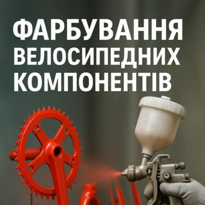 Farbuvannya velosipednih komponentiv