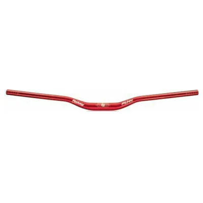 Rul funn fatboy bar o35 , 8° back, 4° up, 35mm, ano. finish red 785mm 18 rise