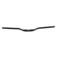 Rul funn full on bar o31.8 , 7° back, 0° up, 31.8mm, ano. finish blast black 800mm 0 rise