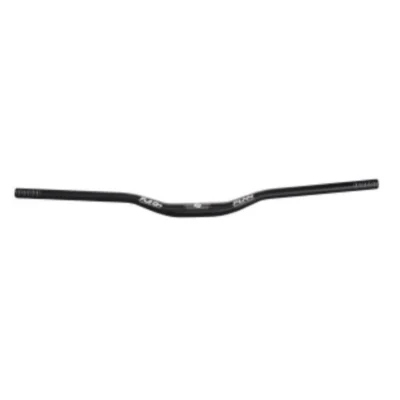 Rul funn full on bar o31.8 , 7° back, 0° up, 31.8mm, ano. finish blast black 800mm 0 rise