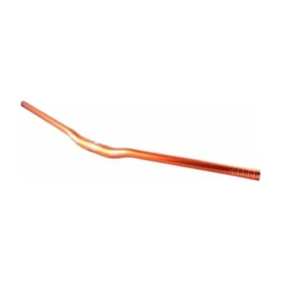 Rul funn full on bar o31.8 , 7° back, 0° up, 31.8mm, ano. finish blast orange 800mm 0 rise
