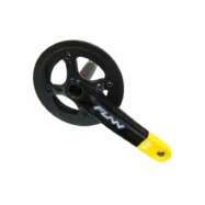 Shatuni funn arrow bob single chainring 32al al.guard black yellow