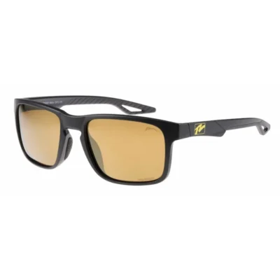 Okulyari relax baltra chorni matovi, linza smoke (polarized tac 1,1 mm), gold mirror, kat. 3