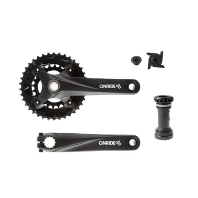Shatuni onride duet pro 1010, hollowtech, 170 mm, 24 38t, bcd 104 64, 10 9 shv., z karetkoyu, chornij