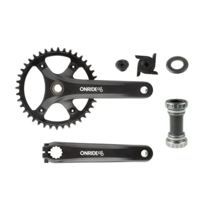 Shatuni onride solo pro 1120, hollowtech, 170 mm, 40t, bcd 110 mm, na 11 10 9 shv., z karetkoyu, chornij