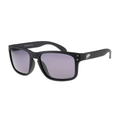 Okulyari relax baffin chorni progumovani, linza smoke (polarized tac 1,1 mm), kat. 3